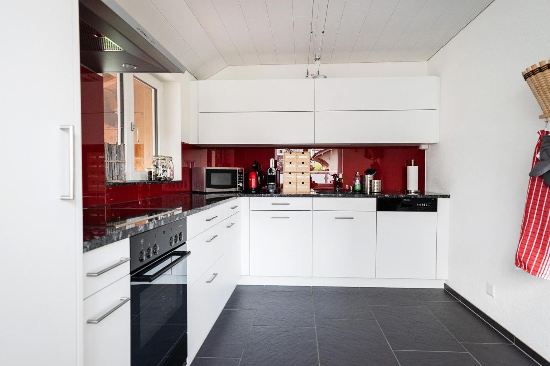 Apartamento Glarner Bed Netstal Exterior foto